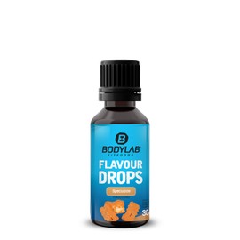 Bodylab24 Flavour Drops 30 ml Speculatius, Calorie Free, Sugar-free & Fat-free Aroma Drops, Flavdrops for Sweetening Food, Coffee Syrup, Flavour Drops without Artificial Colours
