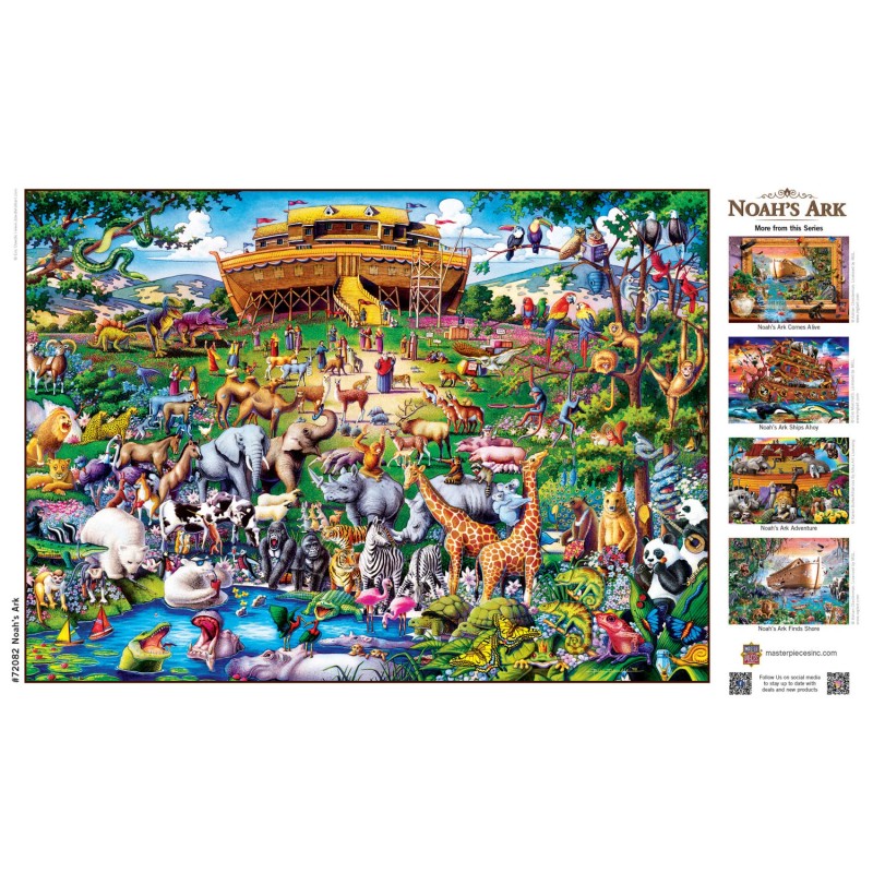 MasterPieces - Noah's Ark - 1000 Piece Jigsaw Puzzle