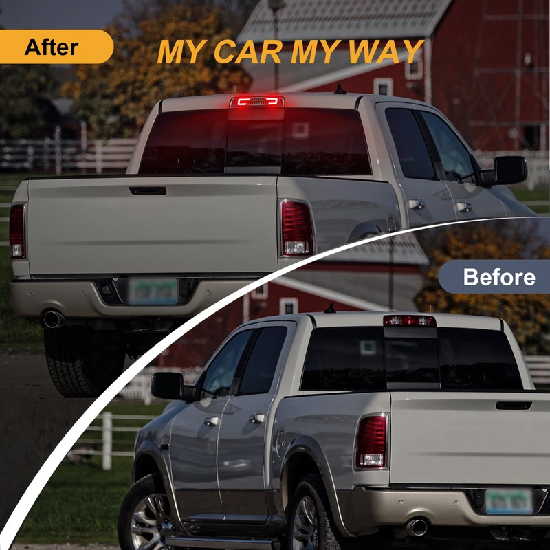 Mynoway LED 3rd Brake Light Compatible with Ram 1500 2500