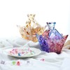 SOCOSY Royal - Tarro de cristal transparente con forma de
