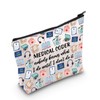 G2TUP Medical Coder Makeup Bag Medical Coding Gifts Code Worker