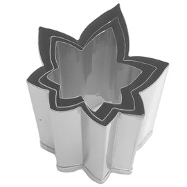 Kanda 075066 Vegetable Cutters Dies, Set of 3 Sizes, Maple for Commercial Use