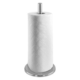 Stainless Steel Kitchen Roll Holder Towel Paper Tissue Stand Pole Freestanding