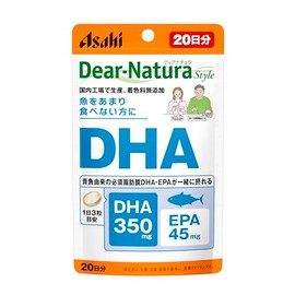 Dear-Natura Style DHA, 60 Count (20 Day Supply) Asahi Supplement, Produced in Japan, Pouch Packaging