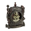 Resin Mantel Clocks The Grand Machine Steampunk Style Bronze Finished