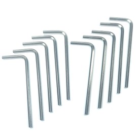 ZDingTech 10pcs 3/32 Allen Wrench sets,3/32" Hex Key Wrench set,allen key Door Key L Shaped hex wrench set with Long Arm.