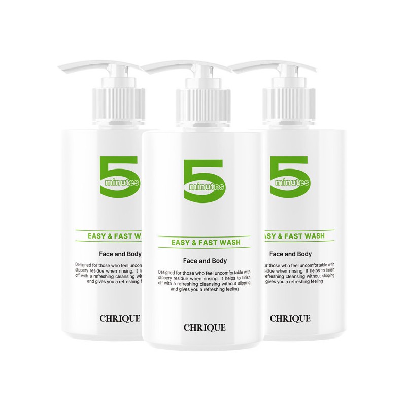 Non-greasy Easy & Fast Wash 500g / Face wash +