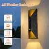 TPSHPTS Outdoor Wall Lights 4 Pack, 15" Up and Down