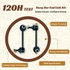 Chassora K750712 K750713 2PC Rear Stabilizer Sway Bar End Link