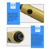 1/4 Inch Air Powered Die Grinder, 25000RPM, Pneumatic Straight Die