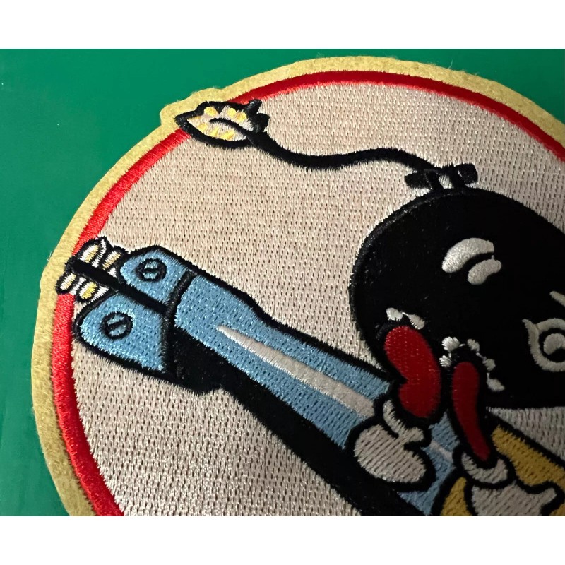US NAVY TORPEDO SQUADRON 2 FLIGHT JACKET BREAST PATCH