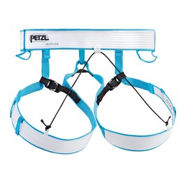 PETZL ALTITUDE Harness - Lightweight, Compact Mountaineering and Ski Touring Harness - Blue - M/L