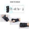 DGZW Skating Handguards Wrist Guards Roller Skating Hand Palm Hard