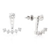Limerencia Titanium Stud Earrings with Dangling, G23 Medical Earrings, Hypoallergenic