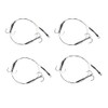 HAWKRIDGE - 4 x Predator BARBED Pike Snap Tackle Double