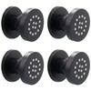 HOMEDEC 2inch Round Brass Showerhead Shower Jet Massage Spa Body