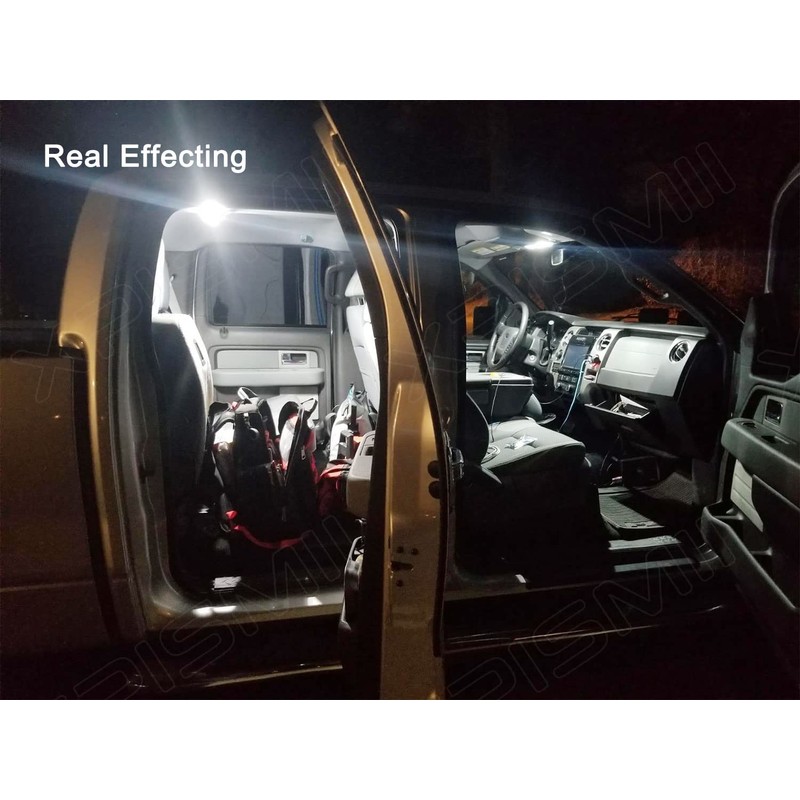 Xpismii 14 Piece 6000K White F250 F350 Interior LED Light