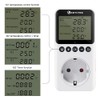 KETOTEK Digital Thermostat Socket Timer Day Night Temperature Controller with