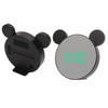 Mirror Alarm Clock 2 Level Brightness Adjustment Ear Design LED