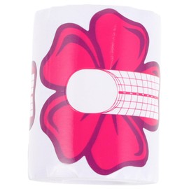 Healeved 1roll Nail Extension Forms Manicure Guide Stickers for Acrylic Nails Art Easy to Use for Professionals and Enthusiasts