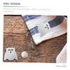 GRIRIW 6pcs Windproof Tablecloth Holders Magnetic Owl Design Table Cover