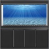 MIRRORANG 120x61cm Undersea Theme Aquarium Background Sunshine Underwater World Fish