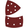 KSP-Tec │Pack of 60 Sandpaper Triangle Sanders + 12 Sanding