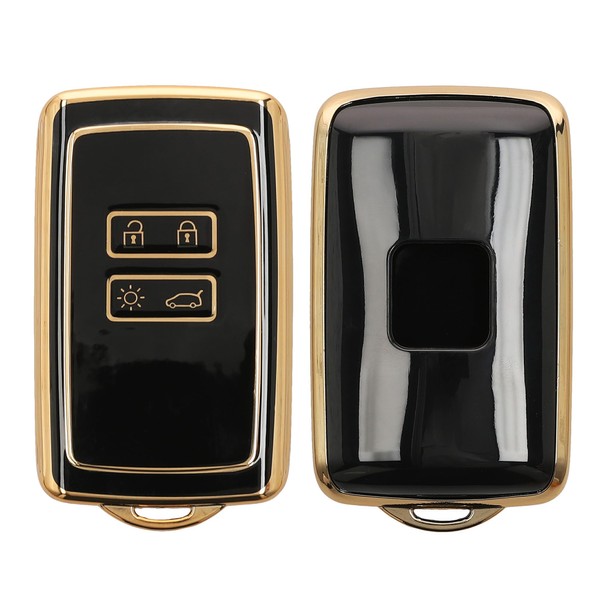 kwmobile Key Cover Compatible with Renault 4 Button Car Key