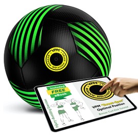 Millenti Soccer Balls Size 4 - Flicker Bend-It Soccer Ball - Curve Ball - with High-Visibility, Easy-to-Track Designs, Green, SB0604G