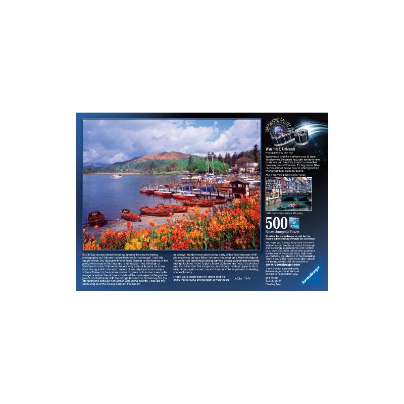 Ravensburger Photo Gallery No. 6 - Waterhead 500pc Jigsaw Puzzle