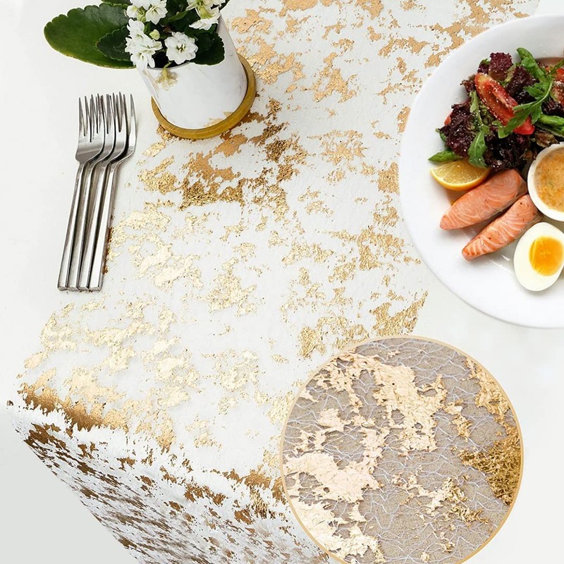 Zayookey Polyester Table Runner, Openwork, Scandinavian Style, Elegance, Concise, Stylish,