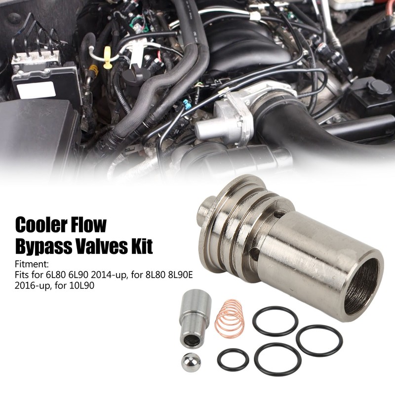 Cooler Flow Bypass Kit STL010 Cooling System Contournement Valves Set