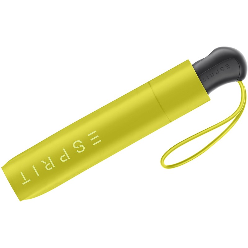 Esprit Easymatic Light Pocket Umbrella Open/Close Automatic FJ 2022, apfelgrün,
