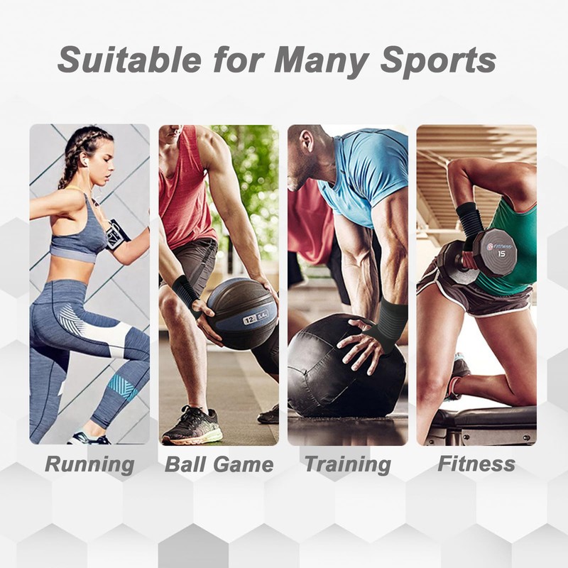 WOXVM 2 Pack Wrist Brace, Compression Wrist Support Splint for
