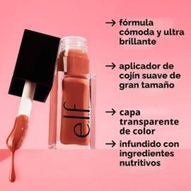e.l.f. Glow Reviver Quad Goals Kit de Aceite de Labios, Brillo Labial Para un Acabado de Alto Brillo y Toque Transparente de Color, No Pegajoso, Vegano y Libre de Crueldad Animal, 4 Brillos