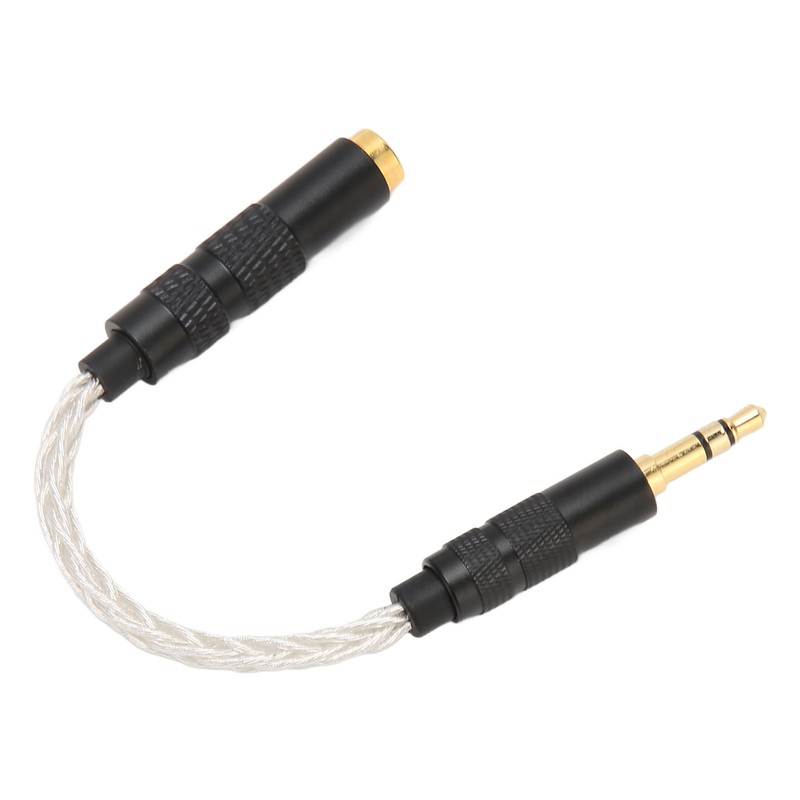 4.4mm Balanced Female to 3.5mm Stereo Male Adapter Cable Gold