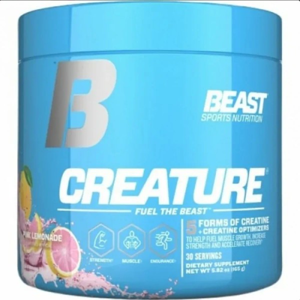 Beast Sport Creatina Creature 30srv 5 Tipos Creatina C/sabor Sabor