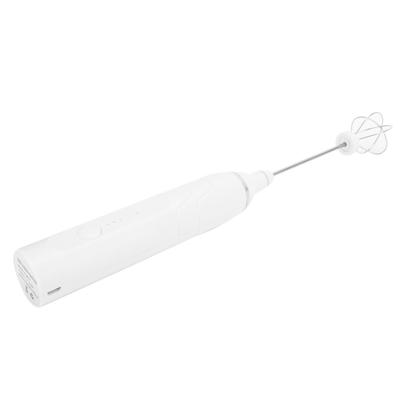 Electric Milk Frother USB Charging 3 Speeds Egg Beater Handheld