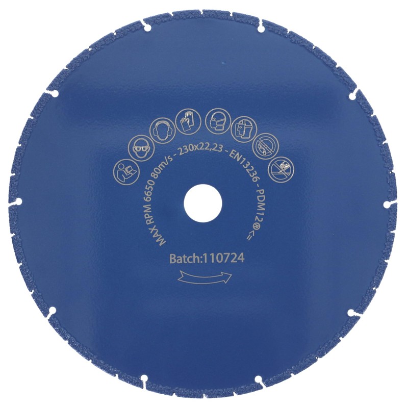PRODIAMANT Metal Multicut Cutting Disc Titanite 230 mm x 22.2
