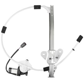Front Driver Side Power Window Regulator with Motor fit for 1997 1998 1999 2000 2001 Jeep Cherokee XJ Sport Utility, 4-Door Only, Left, 741-768