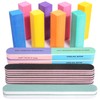 FANDAMEI Nail Files and Buffers, 20PCS Nail File Kit. Rectangular