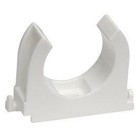 SOMA Pipe Clip 32mm White Pack of 18