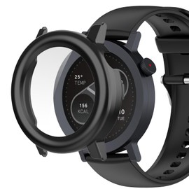 YealRed For CMF By Nothing Watch Pro 2 Case, Lightweight, PC + Tempered Glass, CMF Watch Pro 2 Protective Cover, 9H Hardness, Easy Installation, All-In-One Piece Protection, Anti-Scratch, Shockproof,