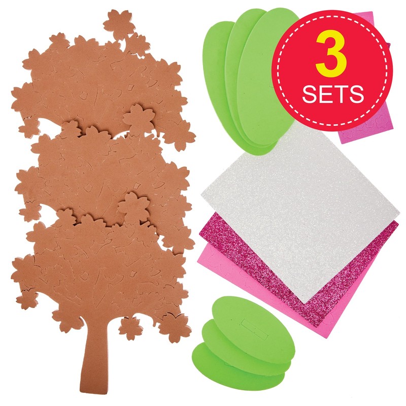 Baker Ross FX950 Spring Blossom Tree Craft Kits - Pack