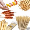 Clarina 200 x Bamboo Toothpicks 300 mm - For Food
