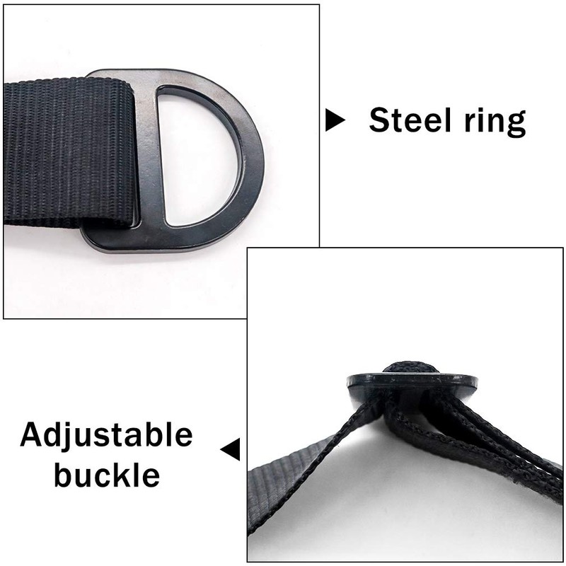 NewDoar Climbing Foot Ascender Loop Adjustable Climbing Ascender Strap Foot