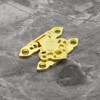 SING F LTD 10Pcs Gold Box Buckle Latch Decorative Hasp