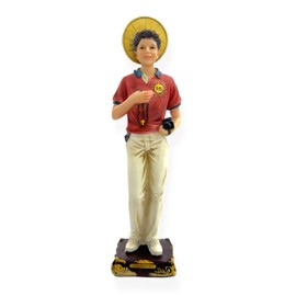 Saint St. Carlo Acutis 12" Statue Figurine Figura Catholic Religious Gift Imagen Santo Estatua Figura