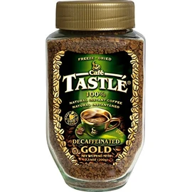 Cafe Tastle Decaffeinated Freeze Dried Instant Coffee, 7.14 Ounce