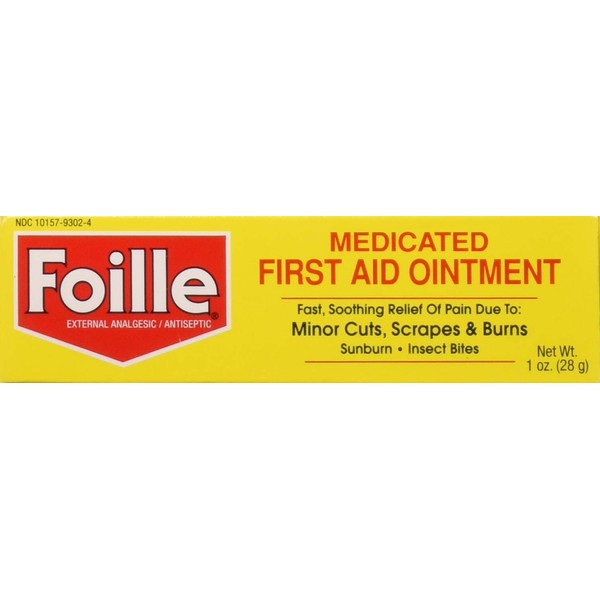 Foille Medicated First-Aid Ointment Tube 1 oz